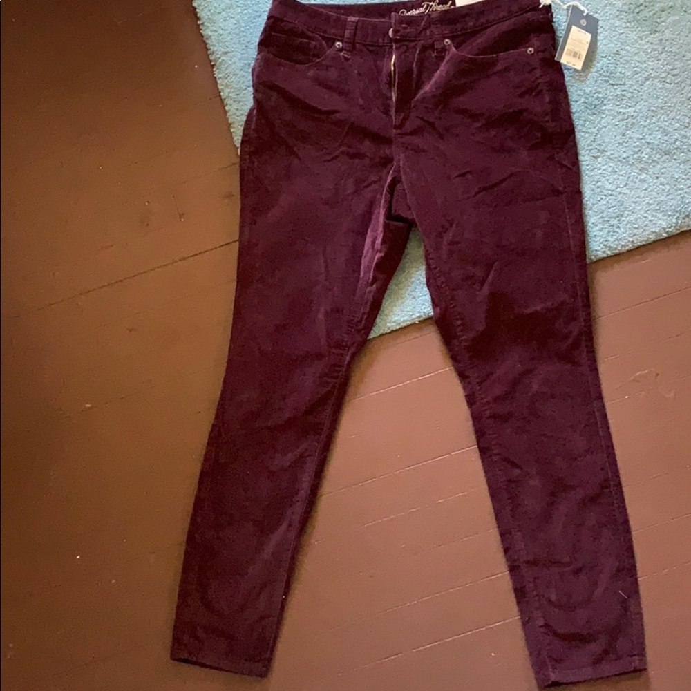 High-rise skinny pant